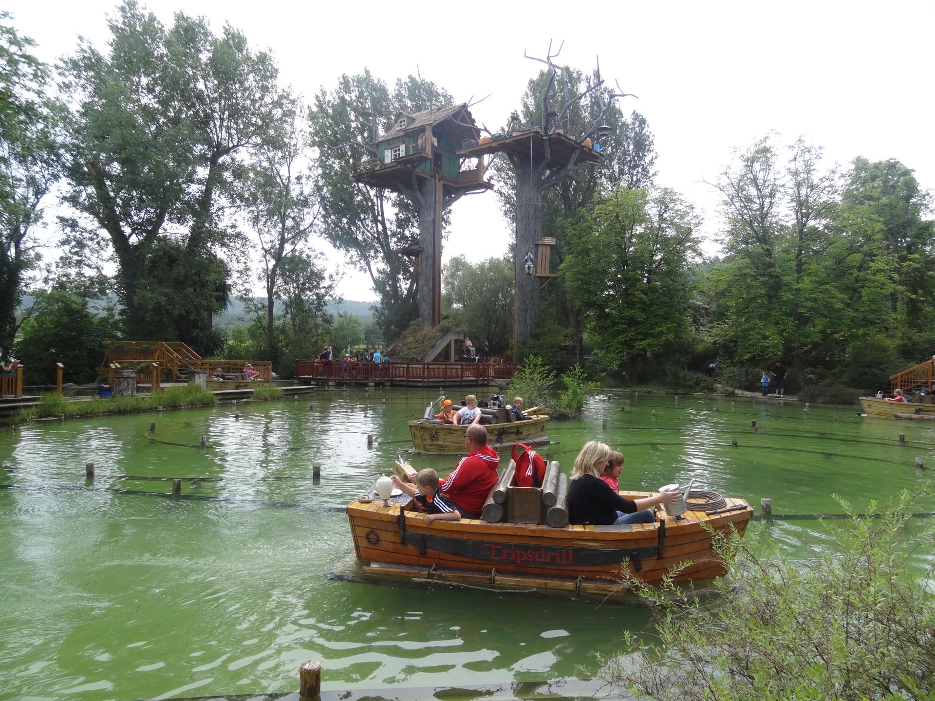 Fahrgeschäft Spritztour im Erlebnispark Tripsdrill